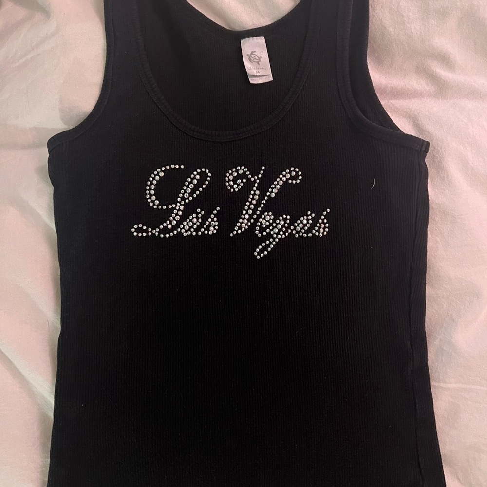 Y2K bedazzled tank top!